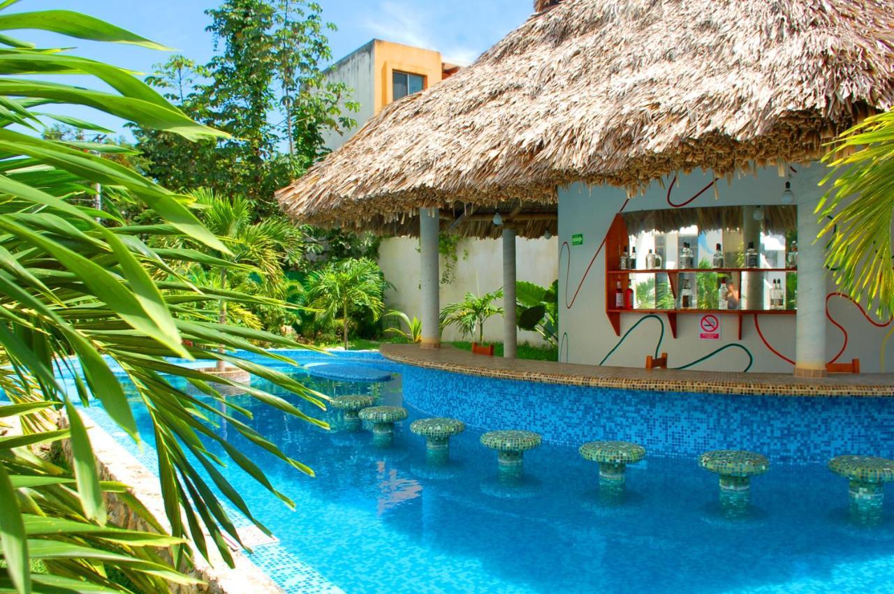 Axkan Tulum Pueblo Buitenkant foto