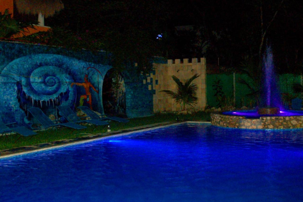 Axkan Tulum Pueblo Buitenkant foto