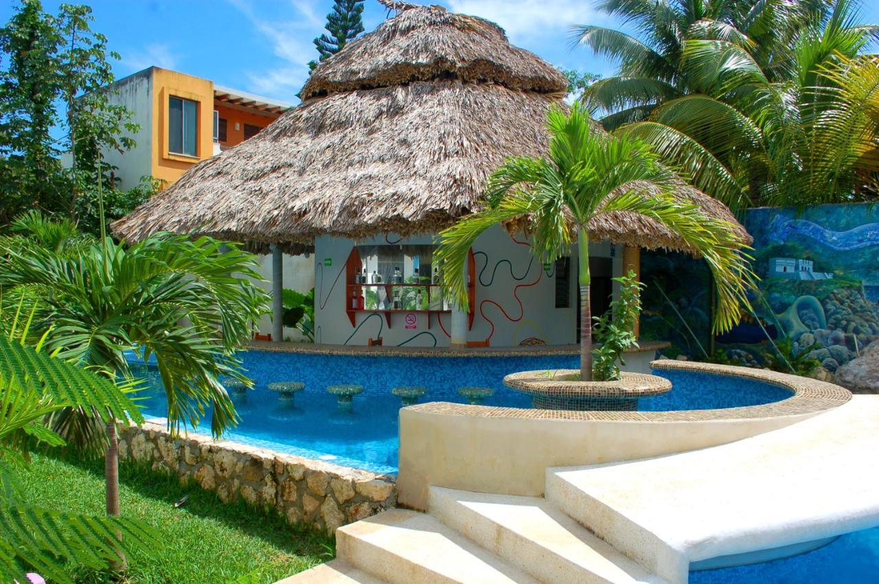 Axkan Tulum Pueblo Buitenkant foto