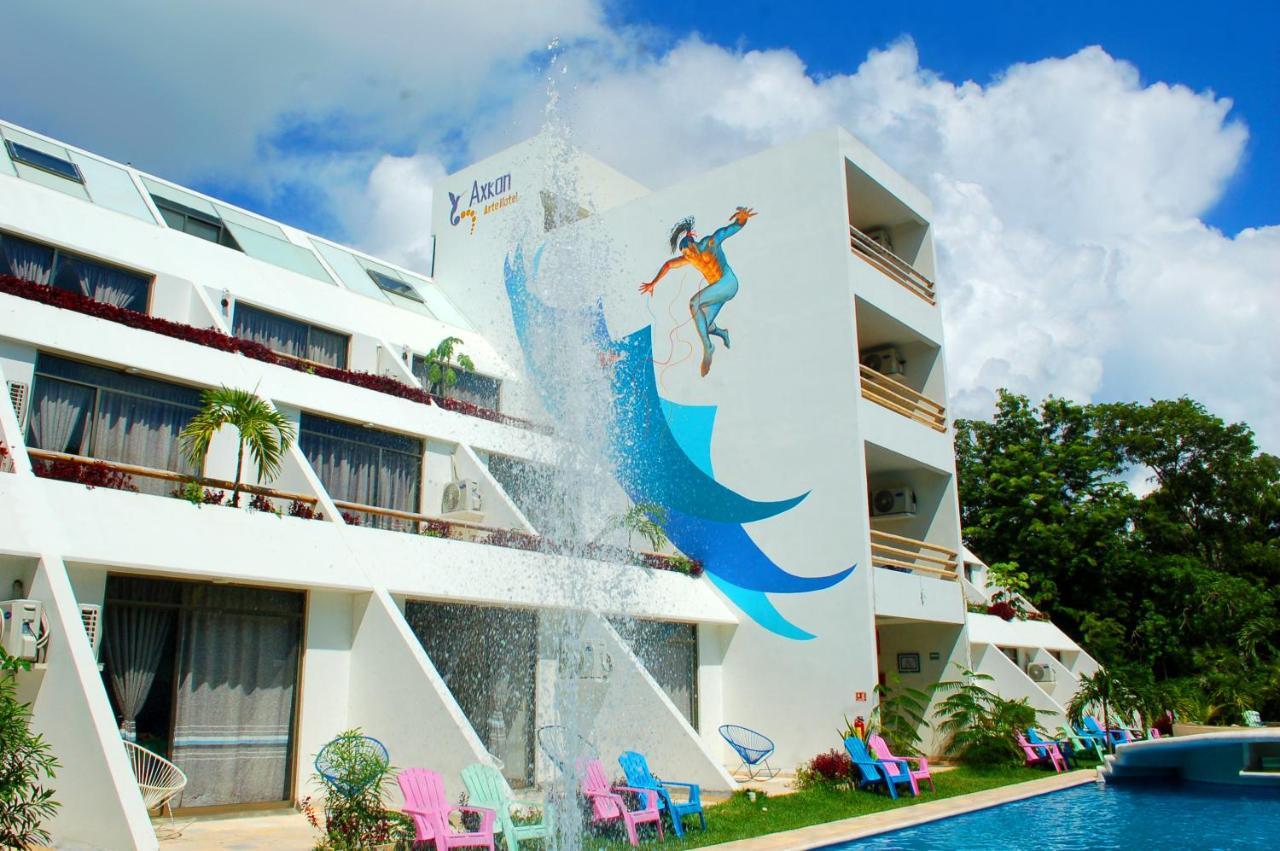Axkan Tulum Pueblo Buitenkant foto
