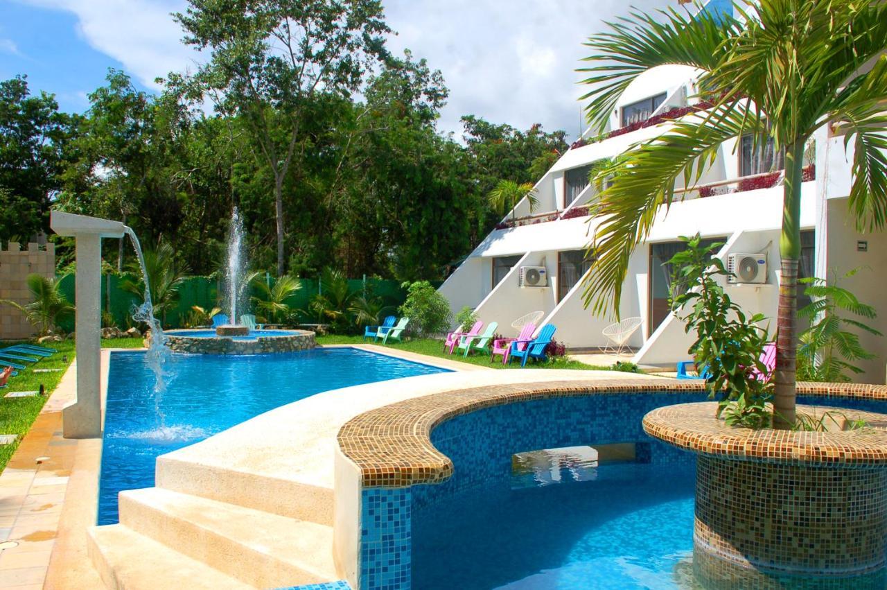 Axkan Tulum Pueblo Buitenkant foto